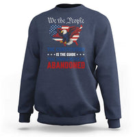 We the People Patriotic Eagle Sweatshirt Defend the Constitution American Flag