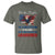 We the People Patriotic Eagle T Shirt Defend the Constitution American Flag