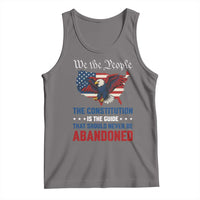 We the People Patriotic Eagle Tank Top Defend the Constitution American Flag
