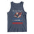 We the People Patriotic Eagle Tank Top Defend the Constitution American Flag
