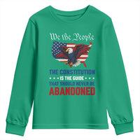 We the People Patriotic Eagle Youth Sweatshirt Defend the Constitution American Flag
