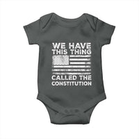 We Have This Thing Called The Constitution Baby Onesie Patriotic American Flag