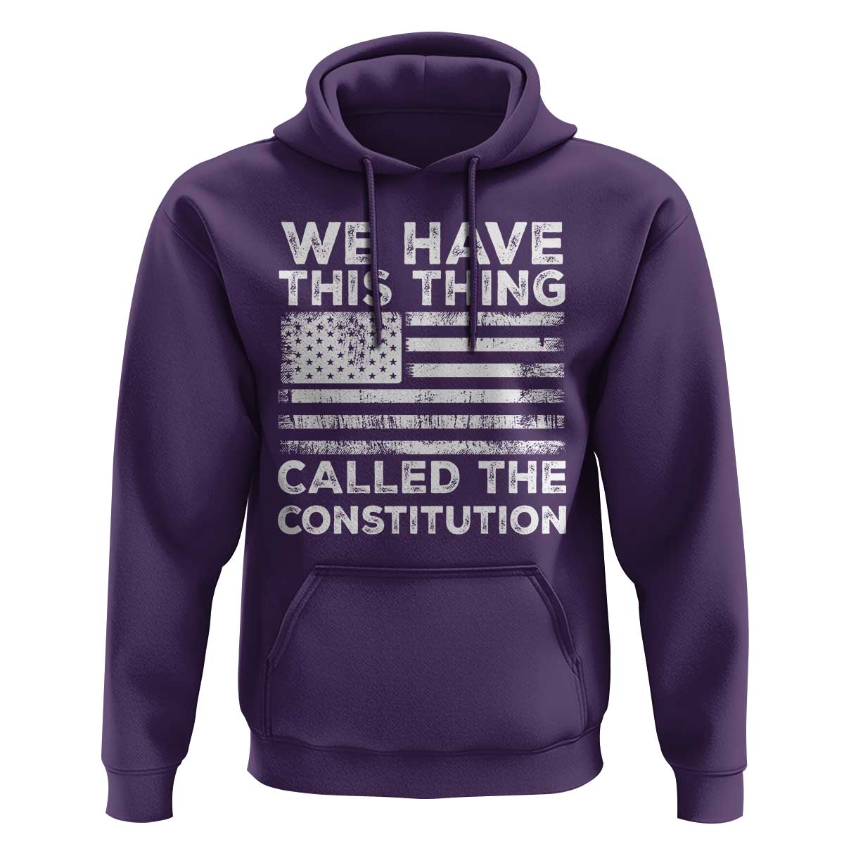 We Have This Thing Called The Constitution Hoodie Patriotic American Flag