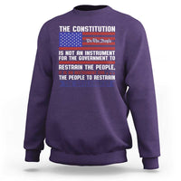 Constitution Liberty American Patriotic Sweatshirt We The People US Flag - Wonder Print Shop