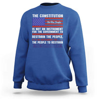 Constitution Liberty American Patriotic Sweatshirt We The People US Flag - Wonder Print Shop