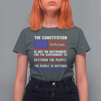 Constitution Liberty American Patriotic T Shirt For Women We The People US Flag - Wonder Print Shop