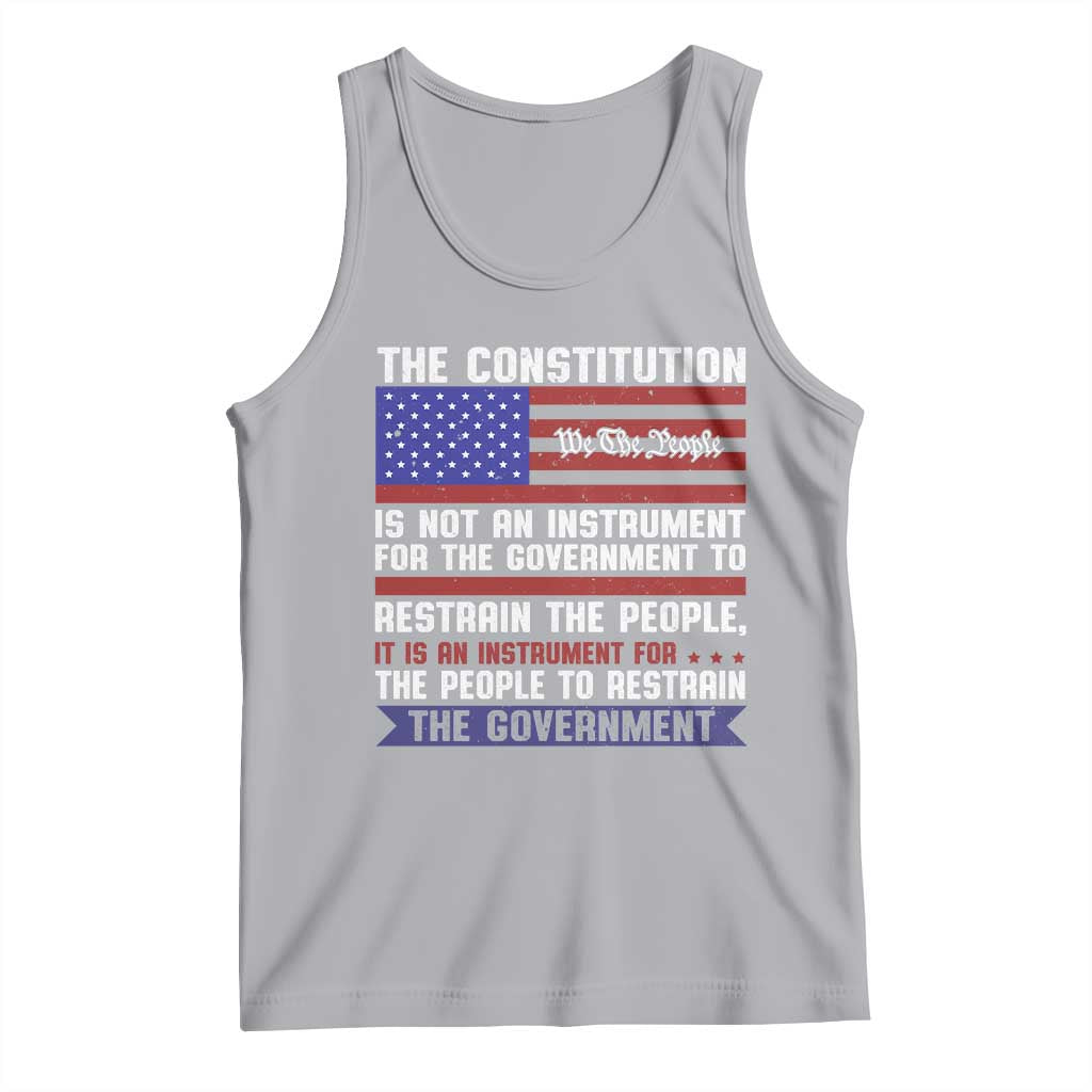 Constitution Liberty American Patriotic Tank Top We The People US Flag - Wonder Print Shop