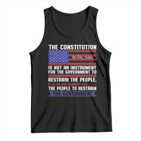 Constitution Liberty American Patriotic Tank Top We The People US Flag - Wonder Print Shop