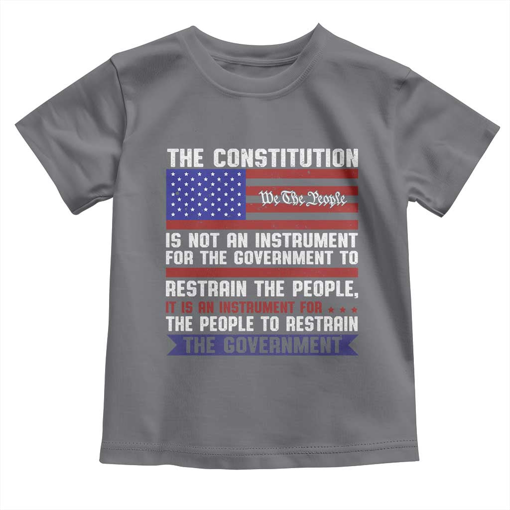 Constitution Liberty American Patriotic Toddler T Shirt We The People US Flag - Wonder Print Shop