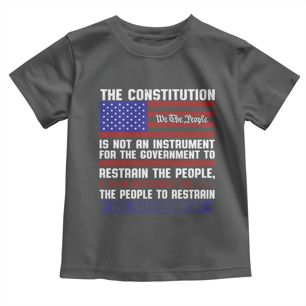 Constitution Liberty American Patriotic Toddler T Shirt We The People US Flag - Wonder Print Shop