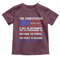 Constitution Liberty American Patriotic Toddler T Shirt We The People US Flag - Wonder Print Shop