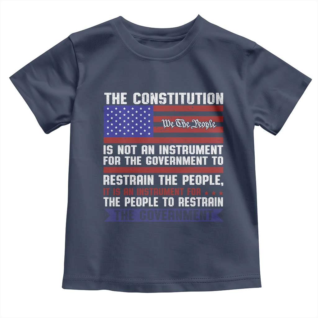 Constitution Liberty American Patriotic Toddler T Shirt We The People US Flag - Wonder Print Shop