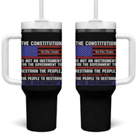 Constitution Liberty American Patriotic Tumbler With Handle We The People US Flag - Wonder Print Shop