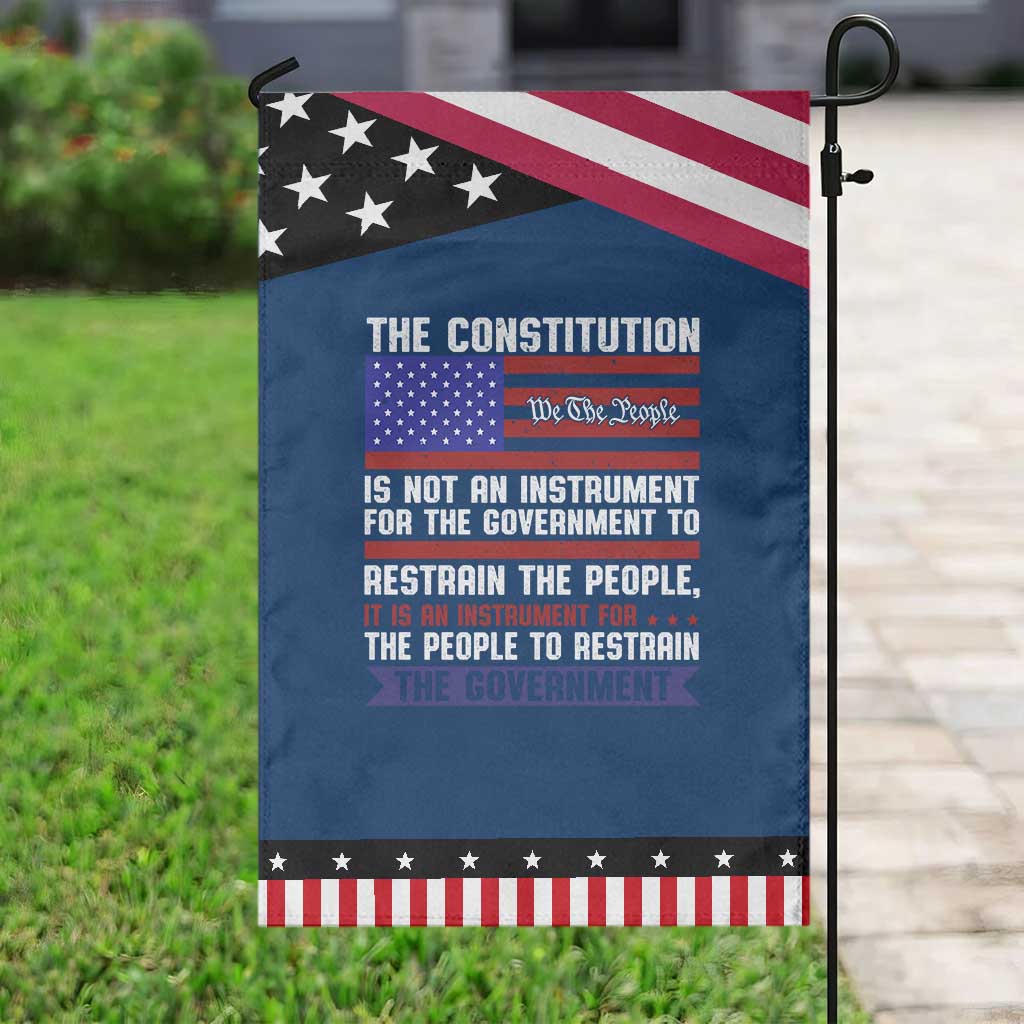 Constitution Liberty American Patriotic Garden Flag We The People US Flag