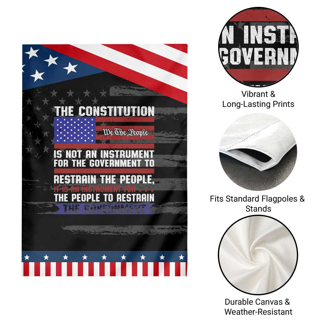Constitution Liberty American Patriotic Garden Flag We The People US Flag