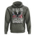 Patriotic Gun Rights Eagle Hoodie Too Old To Fight Too Slow To Run But Can Still Shoot