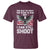 Patriotic Gun Rights Eagle T Shirt Too Old To Fight Too Slow To Run But Can Still Shoot