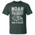 Noah Was a Conspiracy Theorist T Shirt Then It Rained Funny Biblical Ark Humor