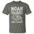 Noah Was a Conspiracy Theorist T Shirt Then It Rained Funny Biblical Ark Humor