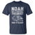 Noah Was a Conspiracy Theorist T Shirt Then It Rained Funny Biblical Ark Humor