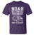Noah Was a Conspiracy Theorist T Shirt Then It Rained Funny Biblical Ark Humor