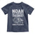 Noah Was a Conspiracy Theorist Toddler T Shirt Then It Rained Funny Biblical Ark Humor