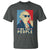 We the People Retro George Washington T Shirt Patriotic American Founding Fathers Peace Sign