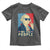 We the People Retro George Washington Toddler T Shirt Patriotic American Founding Fathers Peace Sign
