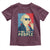 We the People Retro George Washington Toddler T Shirt Patriotic American Founding Fathers Peace Sign