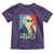 We the People Retro George Washington Toddler T Shirt Patriotic American Founding Fathers Peace Sign