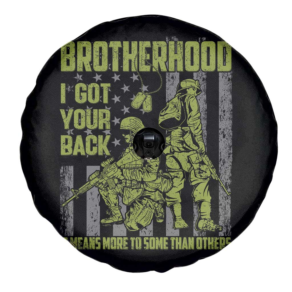 American Veteran Spare Tire Cover Brotherhood Means More To Some Than Others