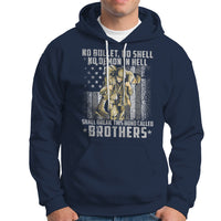 American Veteran Hoodie No Bullet No Shell No Demon This Bond Called Brothers Brotherhood - Wonder Print Shop