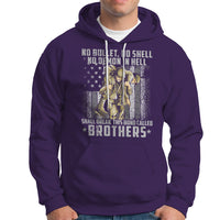 American Veteran Hoodie No Bullet No Shell No Demon This Bond Called Brothers Brotherhood - Wonder Print Shop