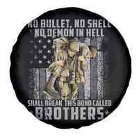 American Veteran Spare Tire Cover No Bullet No Shell No Demon This Bond Called Brothers Brotherhood