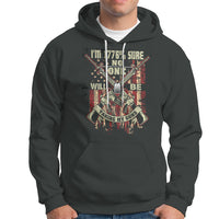 American Patriotic Hoodie I'm 1776% Sure No One Will Be Taking My Guns US Flag Rifles - Wonder Print Shop