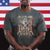 American Patriotic T Shirt I'm 1776% Sure No One Will Be Taking My Guns US Flag Rifles - Wonder Print Shop
