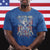 American Patriotic T Shirt I'm 1776% Sure No One Will Be Taking My Guns US Flag Rifles - Wonder Print Shop