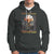 American Patriotic Hoodie One Nation Under God Christian Cross Bald Eagle - Wonder Print Shop