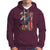 US Pride Hoodie American Flag With Combat Boots And Dog Tags - Wonder Print Shop