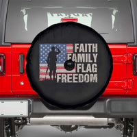 American Patriotic Spare Tire Cover Faith Family Flag Freedom US Flag Patriot