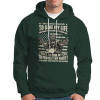 American Patriotic Hoodie Today Id Give My Life To Protect My Family From What This Country Has Become - Wonder Print Shop
