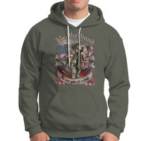 American Patriotic Hoodie Brotherhood No One Gets Left Behind US Flag Soldiers - Wonder Print Shop