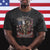 American Patriotic T Shirt Brotherhood No One Gets Left Behind US Flag Soldiers - Wonder Print Shop