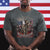 American Patriotic T Shirt Brotherhood No One Gets Left Behind US Flag Soldiers - Wonder Print Shop