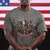 American Patriotic T Shirt Brotherhood No One Gets Left Behind US Flag Soldiers - Wonder Print Shop