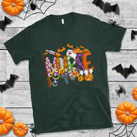 Halloween Nurse T Shirt Spooky Season Nurse Witch Ghost Halloween Costume - Wonder Print Shop