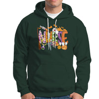 Halloween Nurse Hoodie Spooky Season Nurse Witch Ghost Halloween Costume - Wonder Print Shop