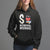 School Nurse Hoodie S Is For School Nursing RN Nurse Appreciation - Wonder Print Shop