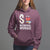 School Nurse Hoodie S Is For School Nursing RN Nurse Appreciation - Wonder Print Shop