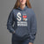 School Nurse Hoodie S Is For School Nursing RN Nurse Appreciation - Wonder Print Shop